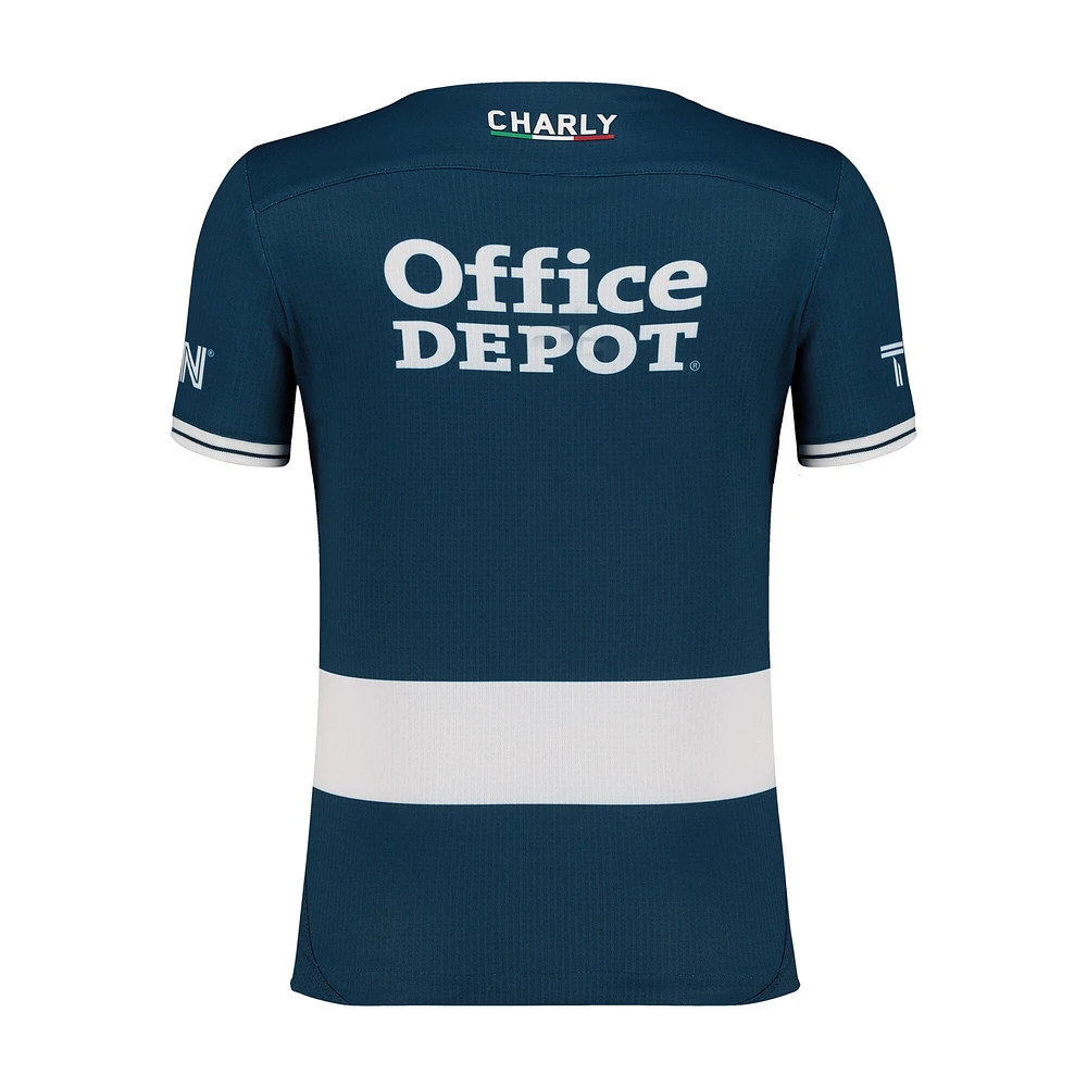 Charly Marine/Blanc C.F. Pachuca 2024/25 Maillot Authentique Domicile