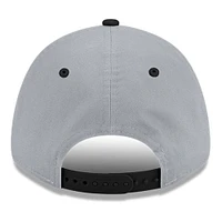 Men's New Era  Gray/Black Chad Knaus NASCAR Hall of Fame Class of 2024 9FORTY Adjustable Hat