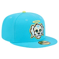 Men's New Era Light Blue Charleston RiverDogs Copa de la Diversión 59FIFTY Fitted Hat