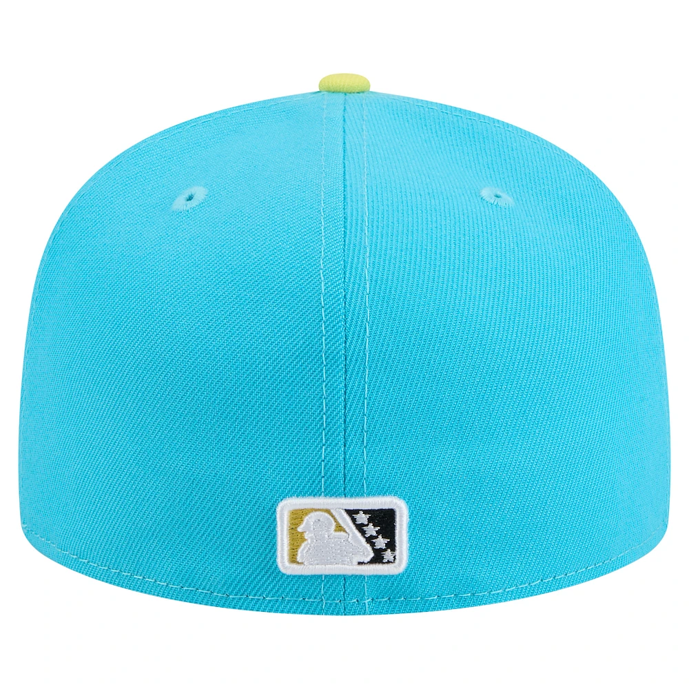 Men's New Era Light Blue Charleston RiverDogs Copa de la Diversión 59FIFTY Fitted Hat