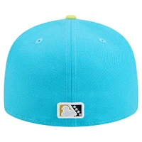 Men's New Era Light Blue Charleston RiverDogs Copa de la Diversión 59FIFTY Fitted Hat