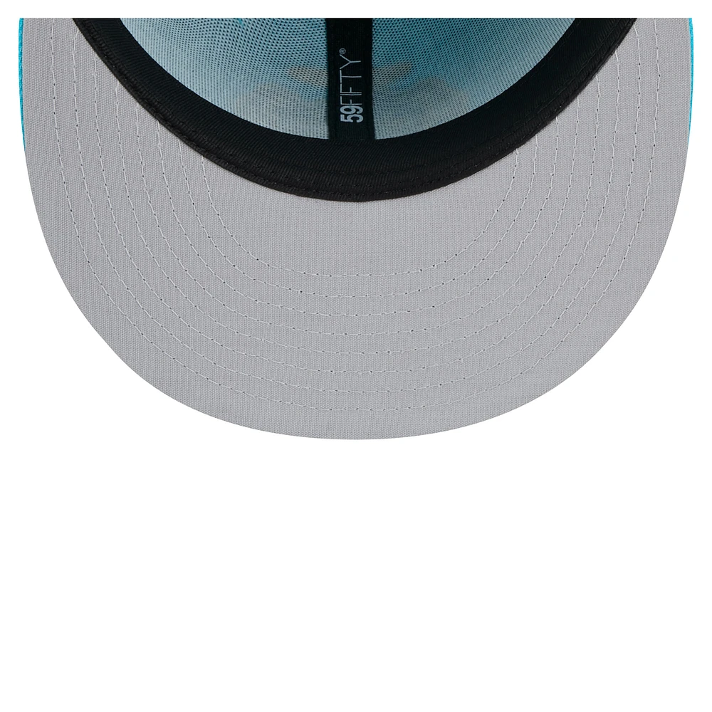 Men's New Era Light Blue Charleston RiverDogs Copa de la Diversión 59FIFTY Fitted Hat