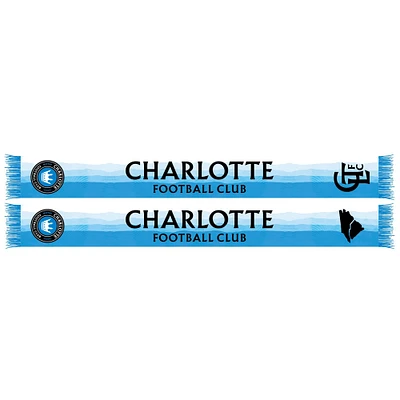Blue Charlotte FC 2024 Jersey Hook Scarf