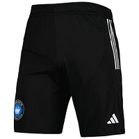 Men's adidas Black Charlotte FC 2023 On-Field AEROREADY Training Shorts