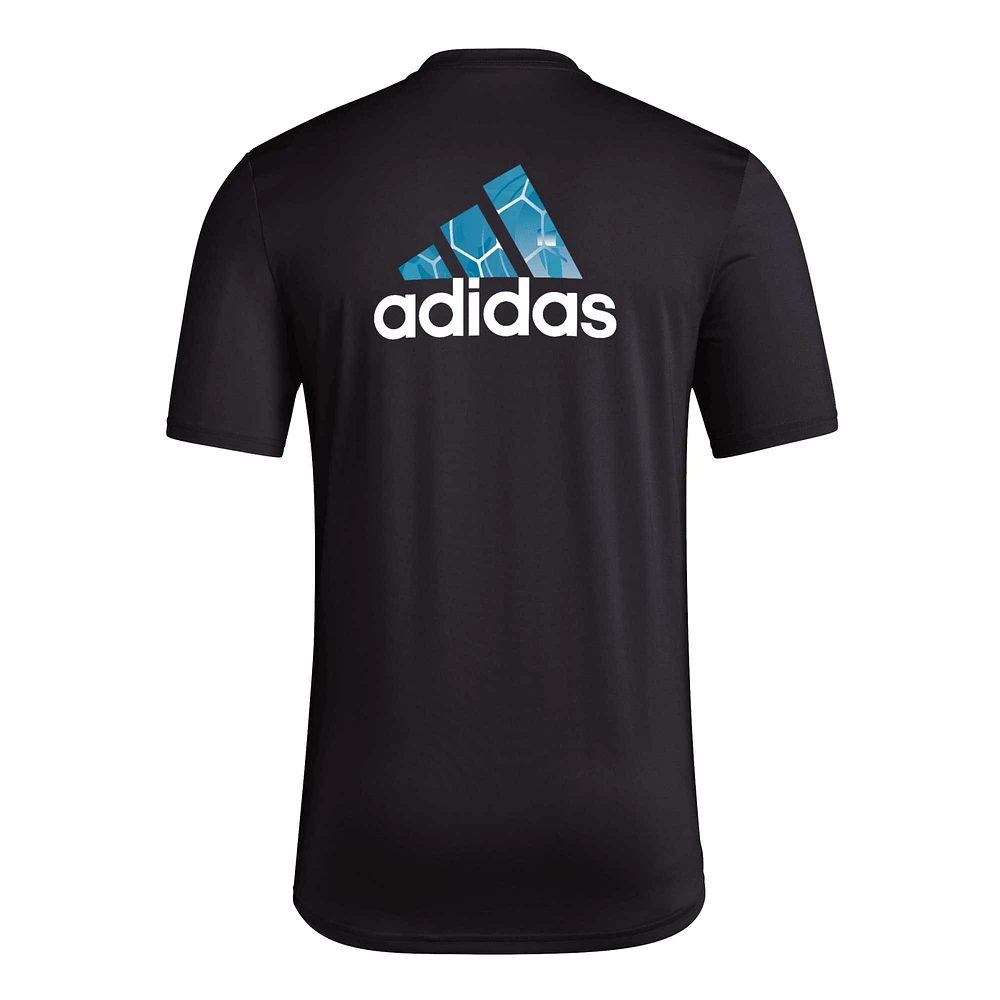 Men's adidas Black Charlotte FC Local Pop AEROREADY T-Shirt