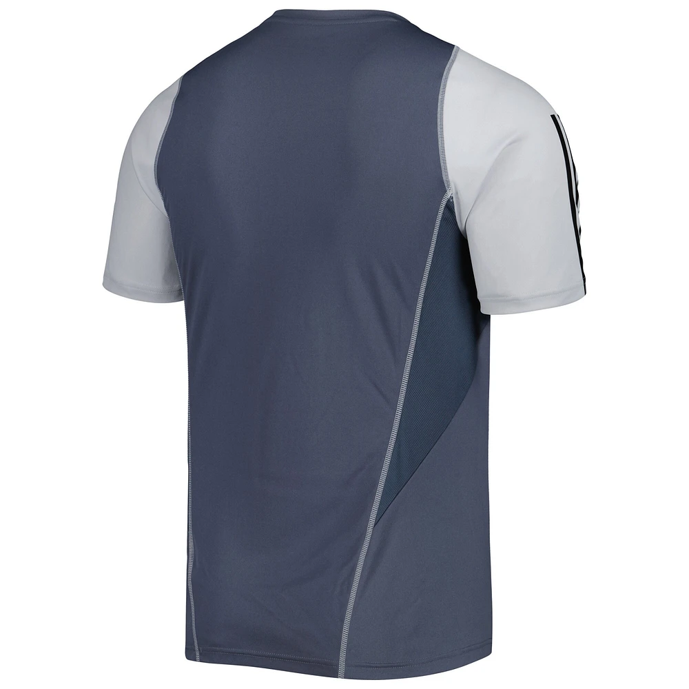 Men's adidas Gray Charlotte FC 2023 On-Field Training Jersey