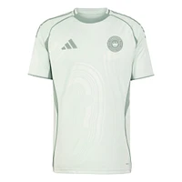 Men's adidas Light Green Charlotte FC 2025 One Planet Pre-Match Top