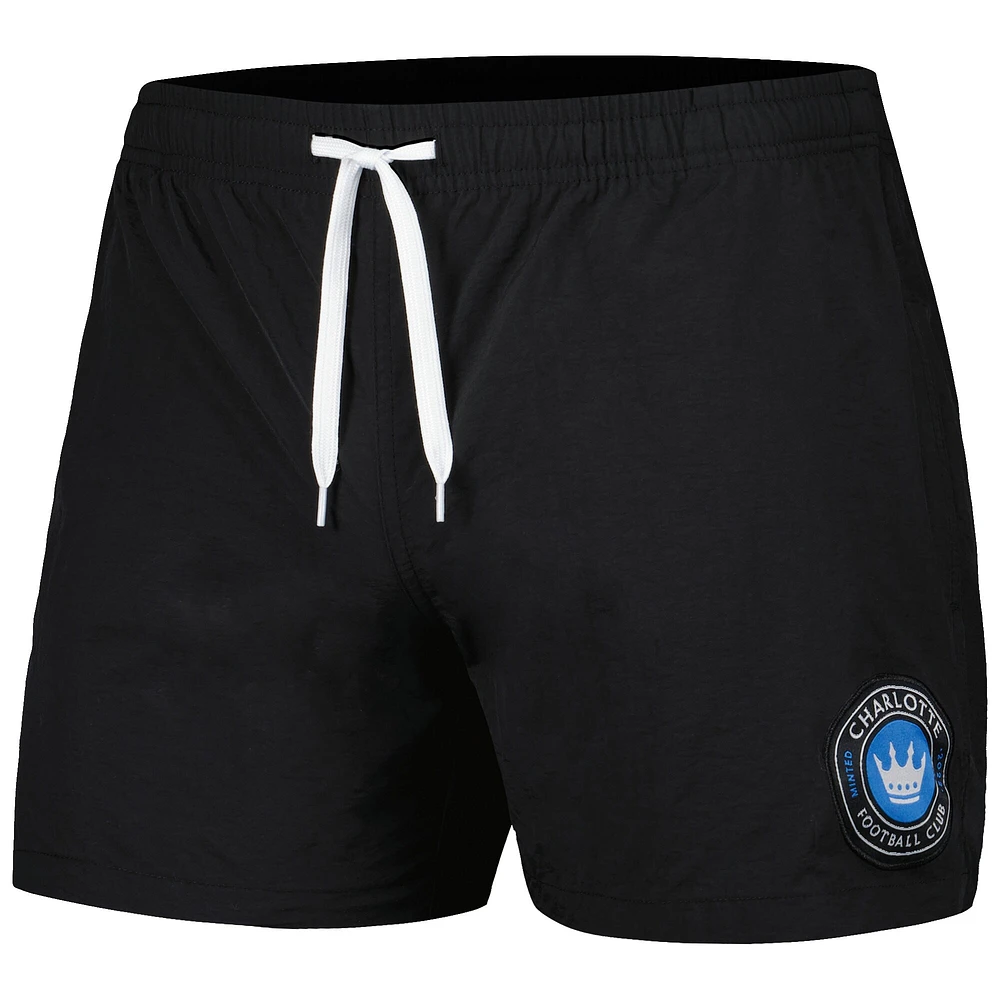 Men's Black Charlotte FC Leisure Shorts