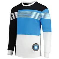 Sweat-shirt à enfiler noir avec logo Charlotte FC pour homme