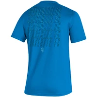 Men's Charlotte FC Blue adidas Creator Club T-Shirt