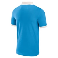 Men's Fanatics Blue Charlotte FC Second Period Polo Shirt