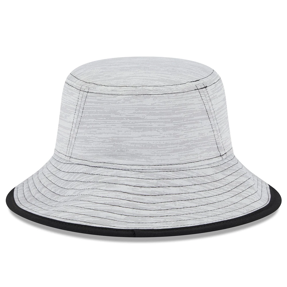 Men's New Era Gray Charlotte FC Game Bucket Hat