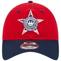 Men's New Era Red Charlotte FC Americana 9TWENTY Adjustable Hat