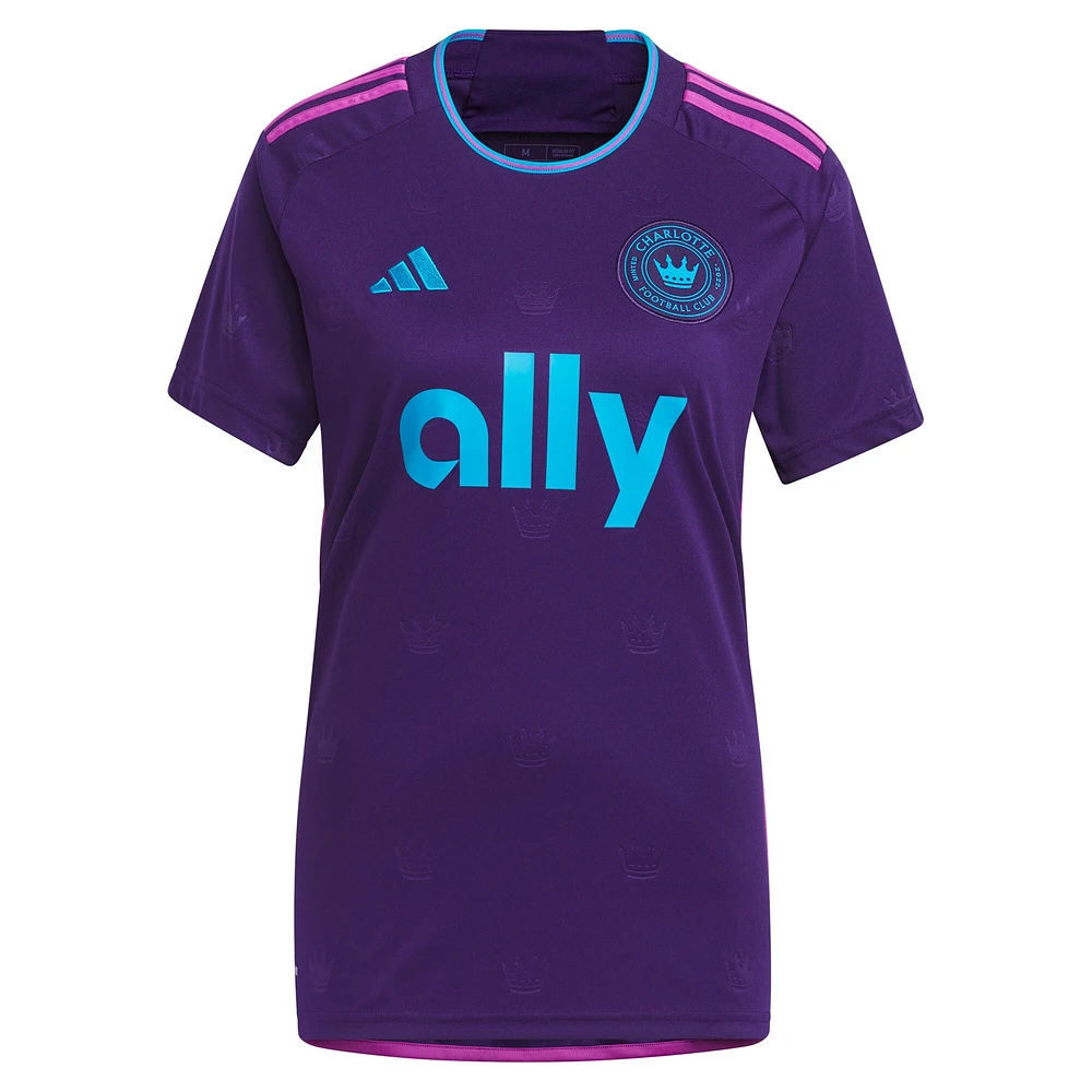 Réplique de maillot adidas Ashley Westwood Charlotte FC 2023 Crown Jewel Kit pour femme