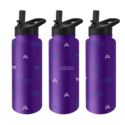 Bouteille de boisson rafraîchissante Charlotte Hornets 34 oz.