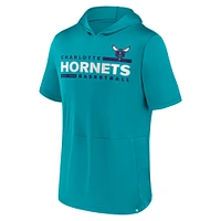 Men's Fanatics Teal Charlotte Hornets Possession Hoodie T-Shirt