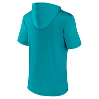 Men's Fanatics Teal Charlotte Hornets Possession Hoodie T-Shirt