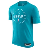 Men's Jordan Brand Teal Charlotte Hornets 2024/25 Legend On-Court Practice Performance T-Shirt