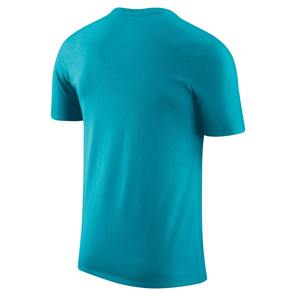 Men's Jordan Brand Teal Charlotte Hornets 2024/25 Legend On-Court Practice Performance T-Shirt