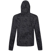 Men's Levelwear Black Charlotte Hornets Platform Pullover Hoodie