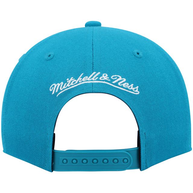 Casquette Snapback Charlotte Hornets Hardwood Classics Team Ground 2.0 Mitchell & Ness pour hommes