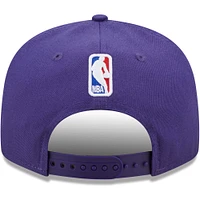 Men's New Era Purple Charlotte Hornets Jersey Hook Statement Edition 9FIFTY Snapback Hat