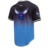 Men's Post LaMelo Ball Navy/Blue Charlotte Hornets Ombre Name & Number T-Shirt