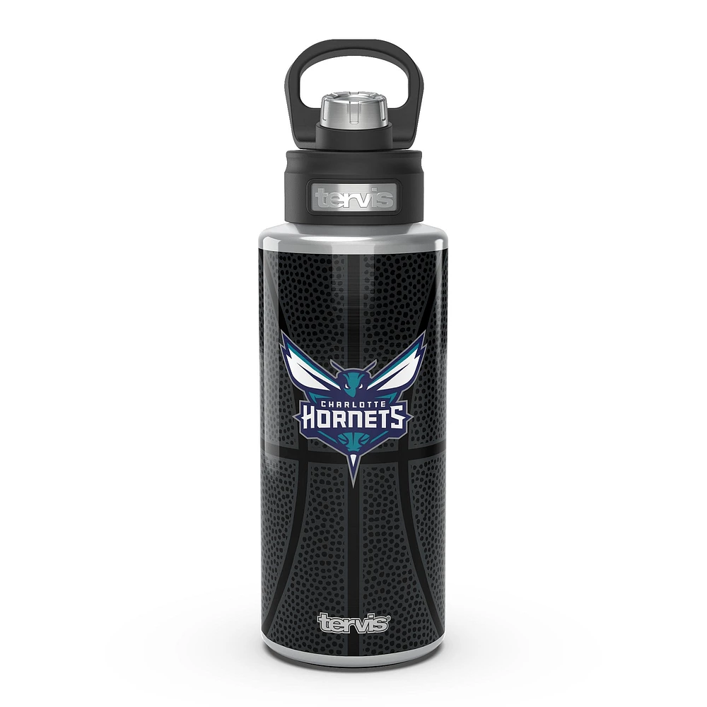 Tervis Charlotte Hornets 32oz. Bouteille d'eau à large goulot en acier inoxydable