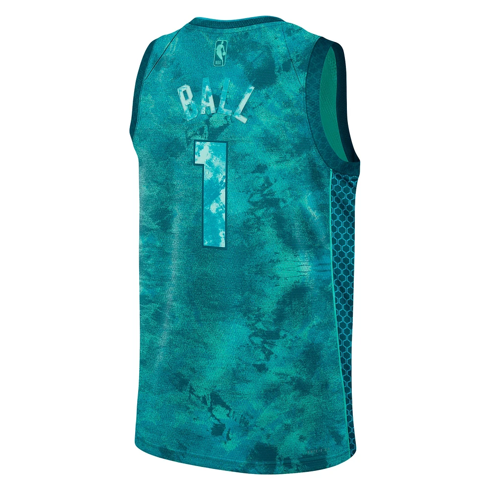 Unisex Jordan Brand LaMelo Ball Teal Charlotte Hornets Select Series Swingman Jersey