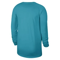 Unisex Jordan Brand Teal Charlotte Hornets 2023/24 Legend On-Court Practice Long Sleeve T-Shirt