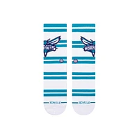 Unisex  Stance Charlotte Hornets Prep Stripe Crew Sock