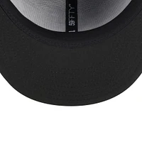 Men's New Era Black Charlotte Knights Authentic Collection Alternate Logo 59FIFTY Fitted Hat