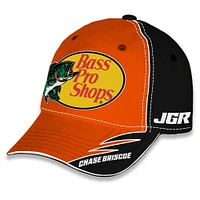 Casquette ajustable Chase Briscoe Element orange/noir pour homme de la collection Joe Gibbs Racing Team