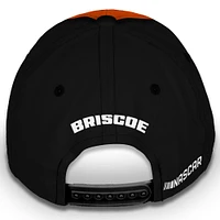 Casquette ajustable Chase Briscoe Element orange/noir pour homme de la collection Joe Gibbs Racing Team