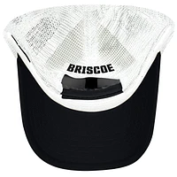 Unisex Checkered Flag Sports Black Chase Briscoe Bass Pro Shops Sponsor Trucker Adjustable Hat