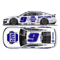 Action Racing Chase Elliott 2025 #9 Napa White 1:64 Regular Paint Die-Cast Chevrolet Camaro ZL1