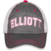 Girls Youth Hendrick Motorsports Team Collection Gray/White Chase Elliott Favorite Driver Adjustable Hat