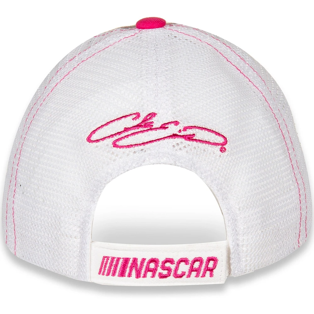 Girls Youth Hendrick Motorsports Team Collection Gray/White Chase Elliott Favorite Driver Adjustable Hat