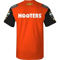 Men's Hendrick Motorsports Team Collection  Orange/Black Chase Elliott Hooters Uniform T-Shirt