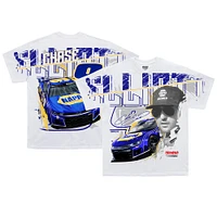 Men's Hendrick Motorsports Team Collection White Chase Elliott Total Print T-Shirt