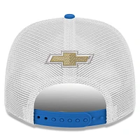 Men's New Era Blue/White Chase Elliott Amazon Prime 9SEVENTY Adjustable Hat