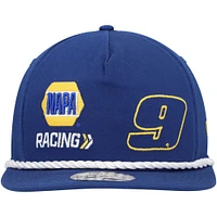 Men's New Era Royal Chase Elliott NAPA Golfer Snapback Hat