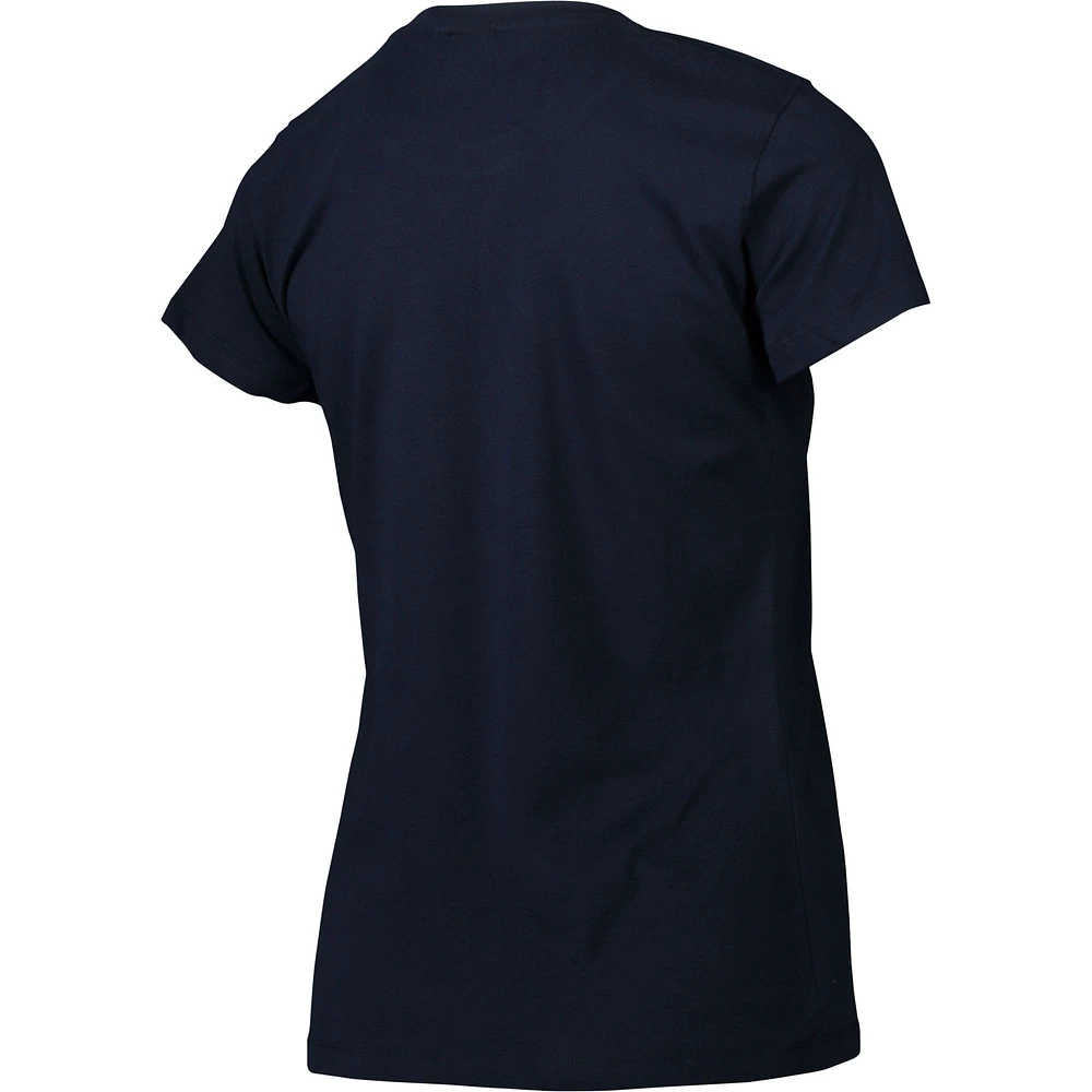 T-shirt bleu marine Chelsea Repeat pour fille