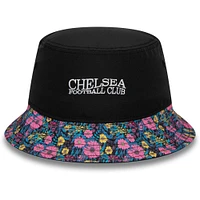 Bob noir à imprimé floral Chelsea New Era pour hommes