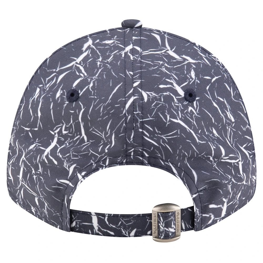 Men's New Era Navy Chelsea Crinkle 9FORTY Adjustable Hat