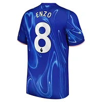 Men's Nike Enzo Fernández Blue Chelsea 2024/25 Home Replica Player Jersey