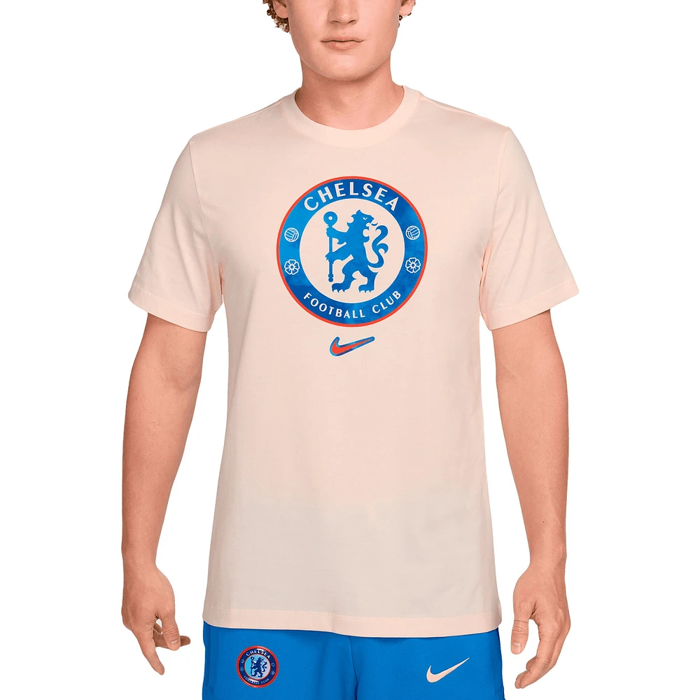T-shirt Nike rose clair Chelsea Crest pour homme