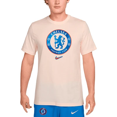 T-shirt Nike rose clair Chelsea Crest pour homme