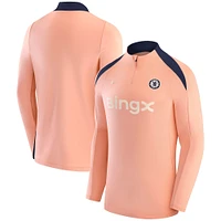 Haut d'entraînement Nike orange Chelsea 2024/25 Strike pour homme