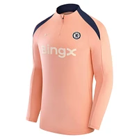 Haut d'entraînement Nike orange Chelsea 2024/25 Strike pour homme